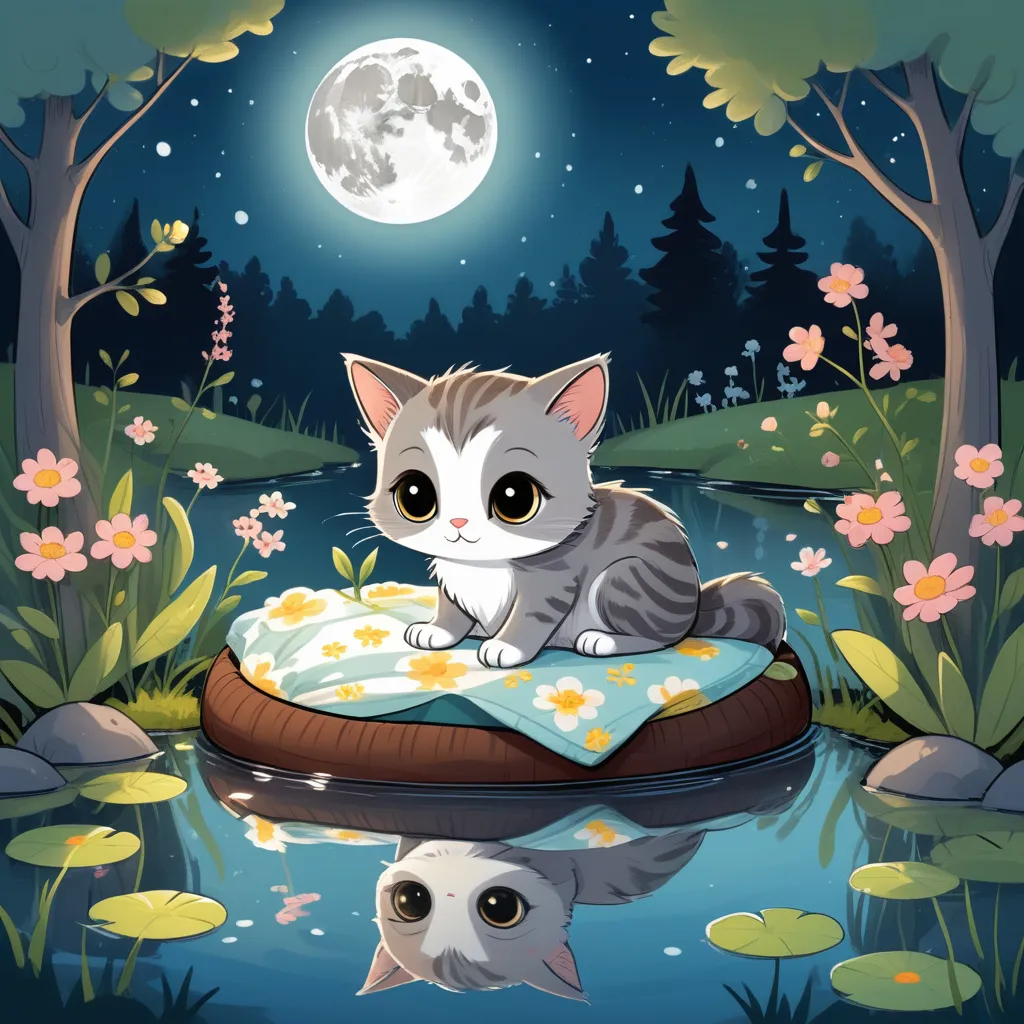 Cover image for Kitten's First Full Moon