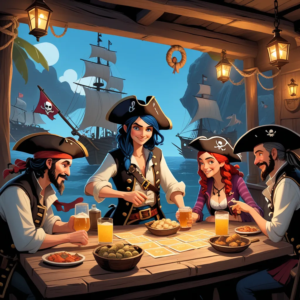 Cover image for Salty Sam's Pirate Party